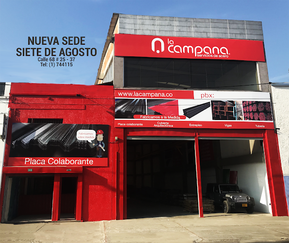 Imagen de La Campana Servicios de Acero - Sede 7 de Agosto - Empresa de hierros y aceros en Bogotá