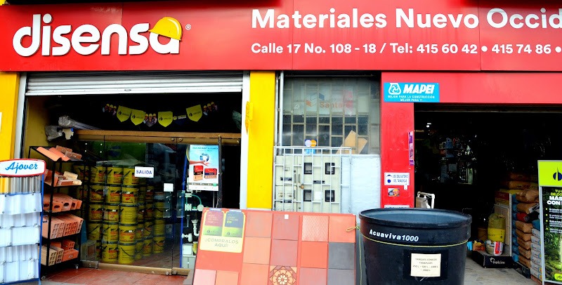 Imagen de Materiales Nuevo Occidente S.A.S - Tienda de materiales para la construcción en Bogotá