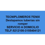TECNIPLOMEROS FENIX - Fontanero en Cali